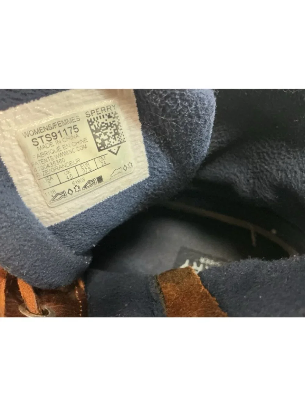 Sperry Leather Ankle Boots Waterproof Womens 7